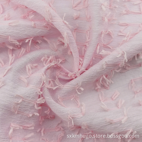 Gut transportiertes Polyester -Ddouble Crepe Fabric -Industrieführer führend
